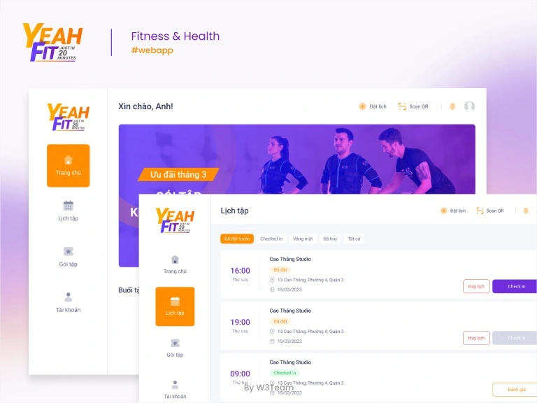 Yeahfit project image